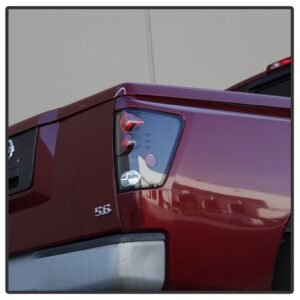 Nissan Titan 04-15 Euro Style Tail Lights - Black - Image 7