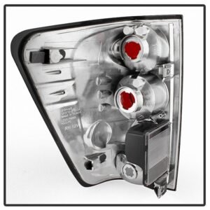 Nissan Titan 04-15 Euro Style Tail Lights - Black - Image 2