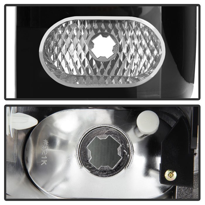 Nissan Titan 04-15 Euro Style Tail Lights - Black Smoke