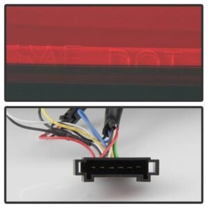 Porsche 987 Cayman 06-08 / Boxster 05-08 LED Tail Lights - Red Clear - Image 4