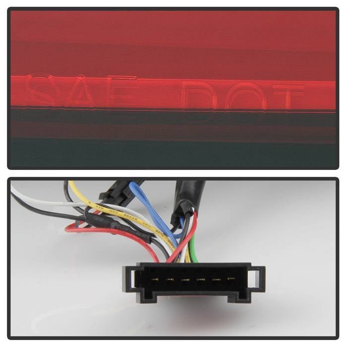 Porsche 987 Cayman 06-08 / Boxster 05-08 LED Tail Lights - Red Clear