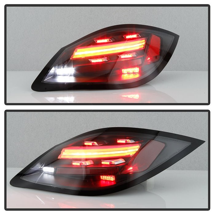 Porsche Cayman / Boxster 987 2009-2012 LED Tail Lights - Black
