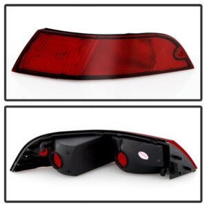 Porsche 993 1995-1998 OEM Tail Light - Red Smoke - Image 2