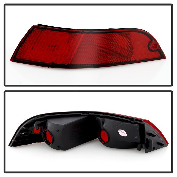 Porsche 993 1995-1998 OEM Tail Light - Red Smoke
