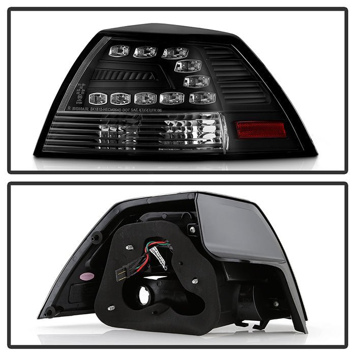Pontiac G8 08-09 LED Tail Lights - Black