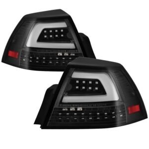 Pontiac G8 08-09 Version 2 Light Bar LED Tail Lights - Black - Image 1