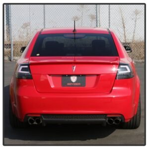 Pontiac G8 08-09 Version 2 Light Bar LED Tail Lights - Black - Image 10