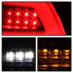 Pontiac G8 08-09 Version 2 Light Bar LED Tail Lights - Black - Image 7