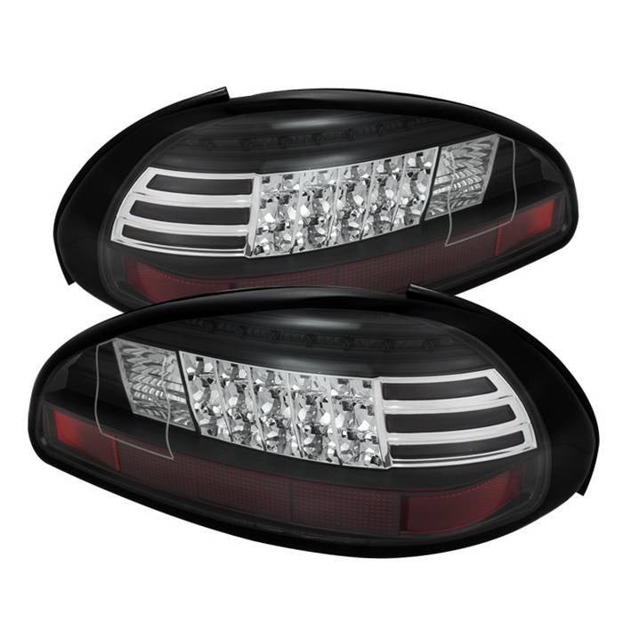 Pontiac Grand Prix 97-03 LED Tail Lights - Black
