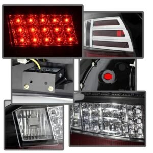 Pontiac Grand Prix 97-03 LED Tail Lights - Black - Image 7