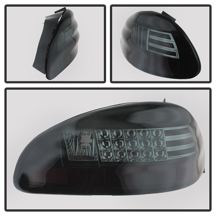 Pontiac Grand Prix 97-03 LED Tail Lights - Black Smoke