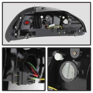 Pontiac Grand Prix 97-03 LED Tail Lights - Black Smoke - Image 3