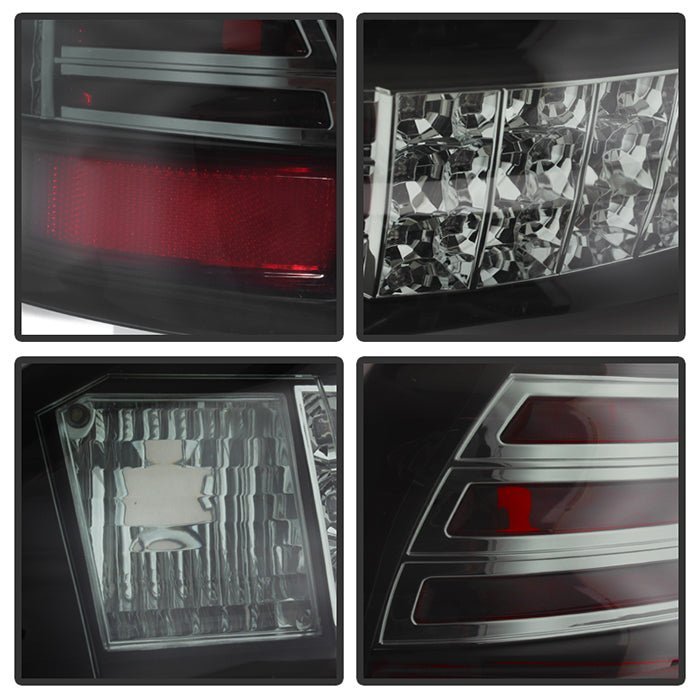 Pontiac Grand Prix 97-03 LED Tail Lights - Black Smoke