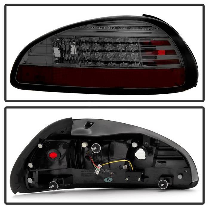 Pontiac Grand Prix 97-03 LED Tail Lights - Smoke