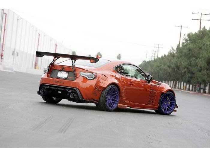 Scion FRS 12-16 / Subaru BRZ 12-18 Light Bar LED Tail Lights - Black