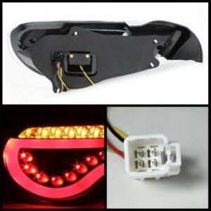 Scion FRS 12-16 / Subaru BRZ 12-18 Light Bar LED Tail Lights - Black - Image 2