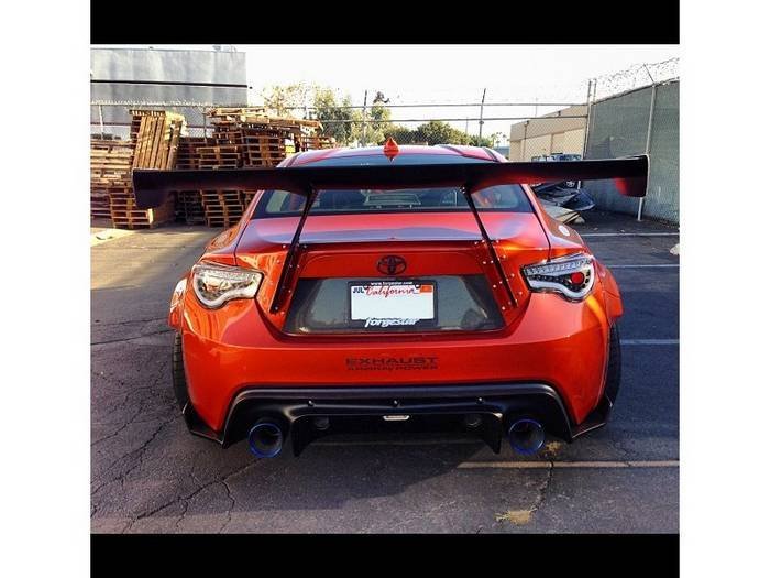 Scion FRS 12-16 / Subaru BRZ 12-18 Light Bar LED Tail Lights - Black