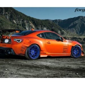 Scion FRS 12-16 / Subaru BRZ 12-18 Light Bar LED Tail Lights - Black - Image 6