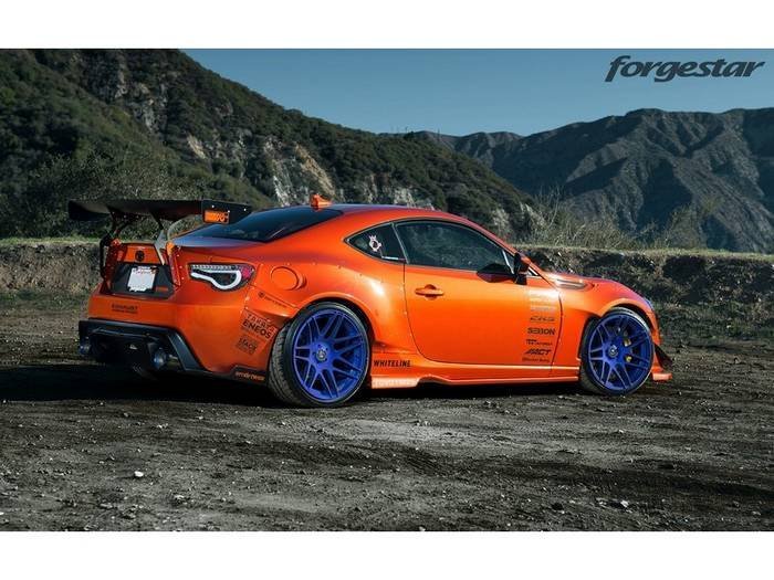 Scion FRS 12-16 / Subaru BRZ 12-18 Light Bar LED Tail Lights - Black
