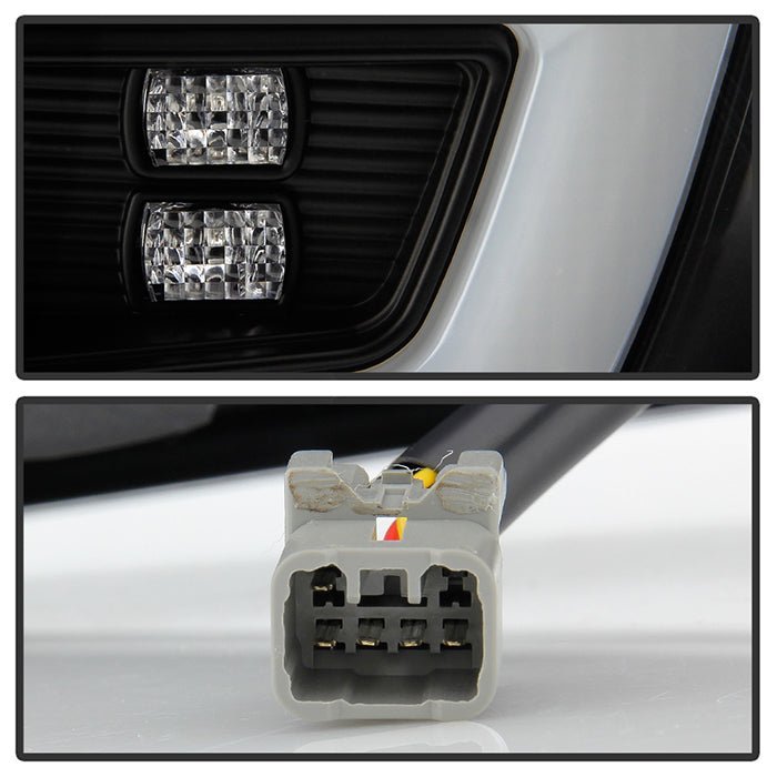 Subaru Impreza WRX 4DR 2008-2011 LED Tail Lights - Black
