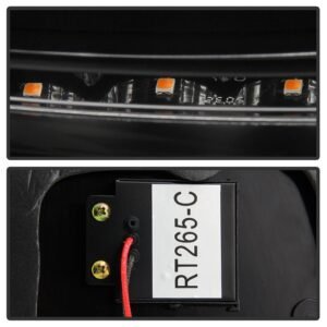 Subaru Impreza WRX 4DR 2008-2011 LED Tail Lights - Black - Image 4