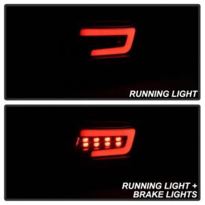 Subaru Impreza WRX 4DR 2008-2011 LED Tail Lights - Black Smoke - Image 8
