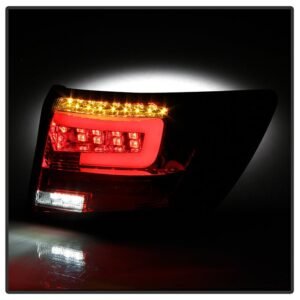 Subaru Impreza WRX 4DR 2008-2011 LED Tail Lights - Red Clear - Image 7