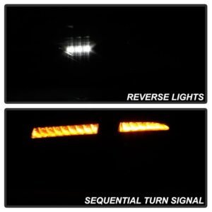 Subaru Impreza WRX 2008-2014 5Dr Hatchback Wagon LED Tail Lights- Black - Image 11