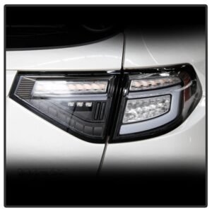 Subaru Impreza WRX 2008-2014 5Dr Hatchback Wagon LED Tail Lights- Black - Image 13