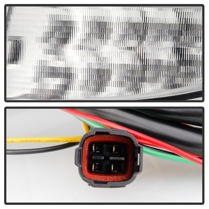 Subaru Impreza WRX 2008-2014 5Dr Hatchback Wagon LED Tail Lights- Black