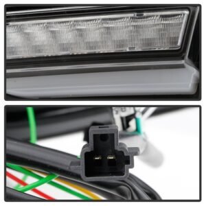 Subaru Impreza WRX 2008-2014 5Dr Hatchback Wagon LED Tail Lights- Black - Image 5