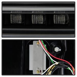 Toyota 4Runner 2010 - 2014 LED Tail Lights - Sequential Turn Signal - Black - Image 4