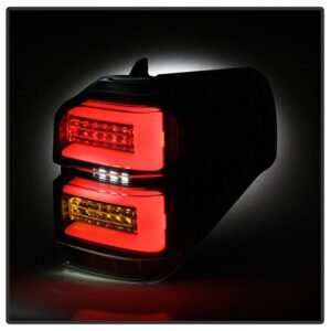 Toyota 4Runner 2010 - 2014 LED Tail Lights - Sequential Turn Signal - Black - Image 7