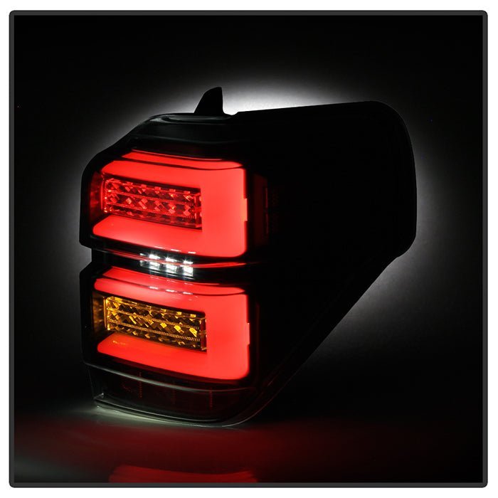 Toyota 4Runner 2010 - 2014 LED Tail Lights - Sequential Turn Signal - Black