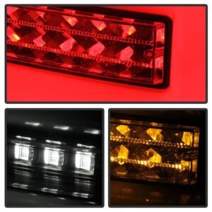 Toyota 4Runner 2010 - 2014 LED Tail Lights - Sequential Turn Signal - Black - Image 8
