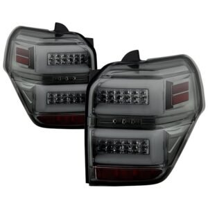 Toyota 4Runner 2010 - 2014 LED Tail Lights - Sequential Turn Signal - Smoke - Image 1