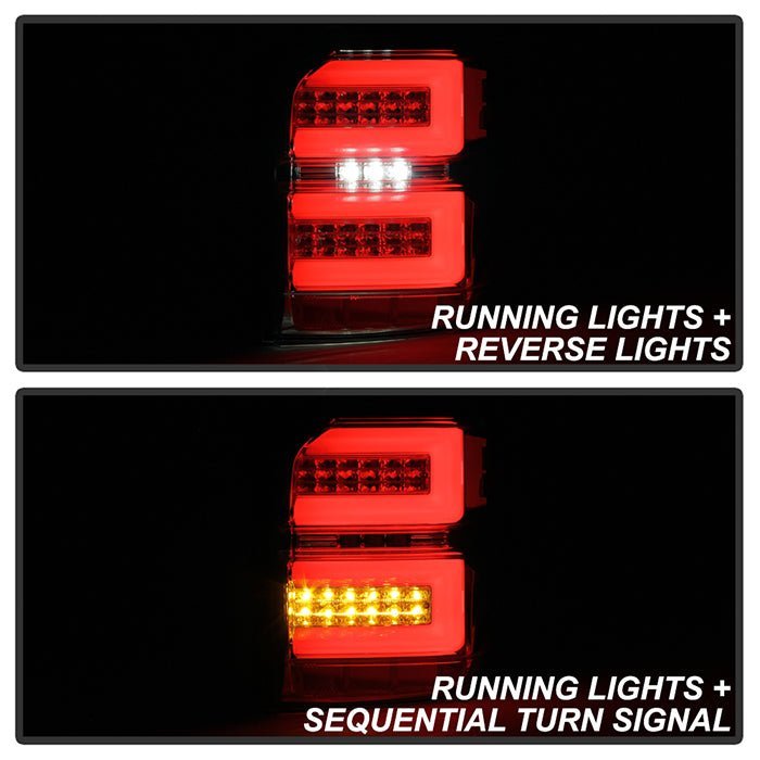 Toyota 4Runner 2010 - 2014 LED Tail Lights - Sequential Turn Signal - Smoke