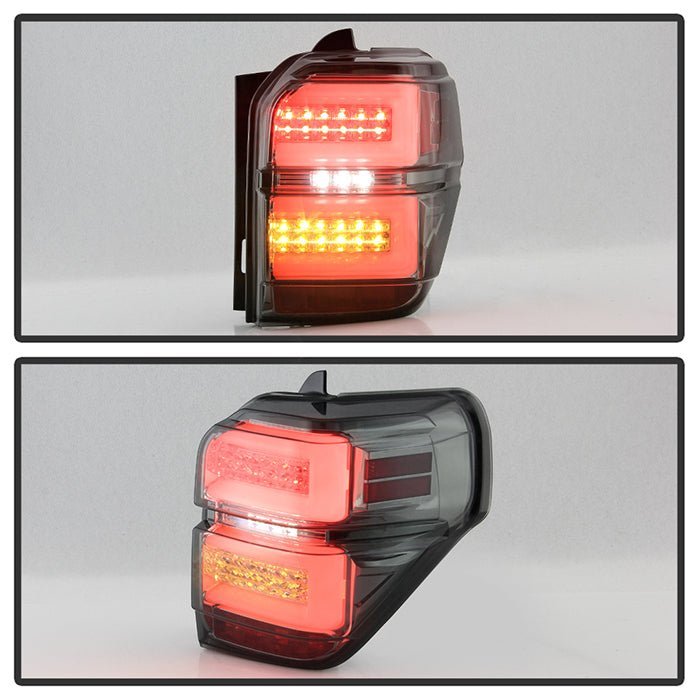 Toyota 4Runner 2010 - 2014 LED Tail Lights - Sequential Turn Signal - Smoke