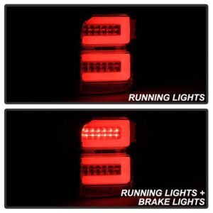 Toyota 4Runner 2010 - 2014 LED Tail Lights - Sequential Turn Signal - Smoke - Image 9