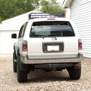 Toyota 4 Runner 96-02 Euro Style Tail Lights - Black - Image 2
