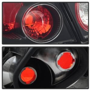 Toyota Corolla 03-08 Euro Style Tail Lights - Black - Image 4
