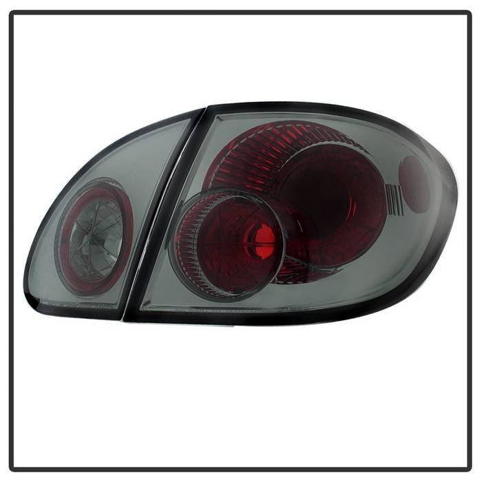 Toyota Corolla 03-08 Euro Style Tail Lights - Smoke