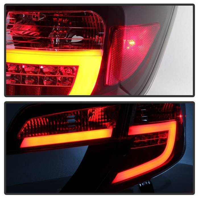 Toyota Camry 12-14 Light Bar LED Tail Lights - Black
