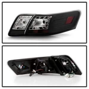 Toyota Camry (does not fit the Hybrid) 07-09 LED Tail Lights - Black - Image 2