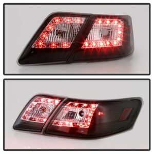 Toyota Camry (does not fit the Hybrid) 07-09 LED Tail Lights - Black - Image 7