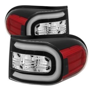 Toyota FJ Cruiser 07-13 Light Bar LED Tail Lights - Black - Image 1