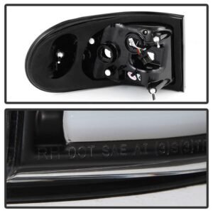 Toyota FJ Cruiser 07-13 Light Bar LED Tail Lights - Black - Image 2