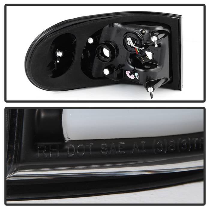 Toyota FJ Cruiser 07-13 Light Bar LED Tail Lights - Black