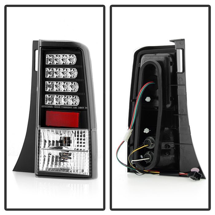 Scion XB 03-07 Version 2 LED Tail Lights - Black