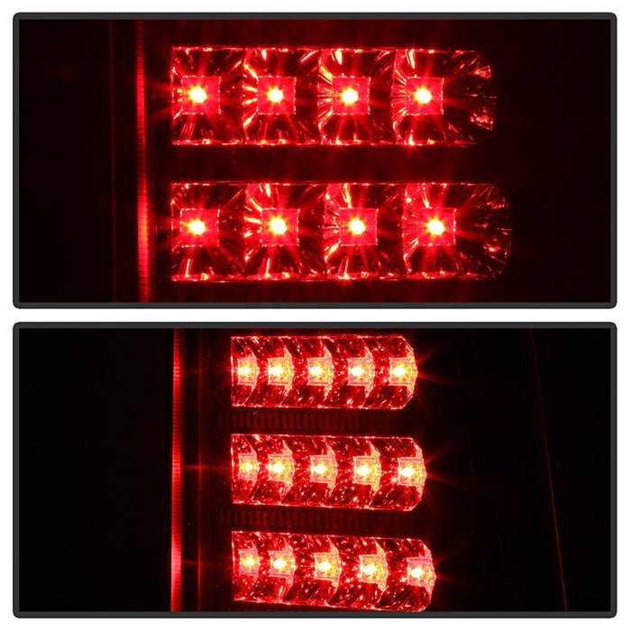 Scion XB 03-07 Version 2 LED Tail Lights - Black